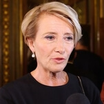 Emma Thompson says artists shouldn't shy away from politics