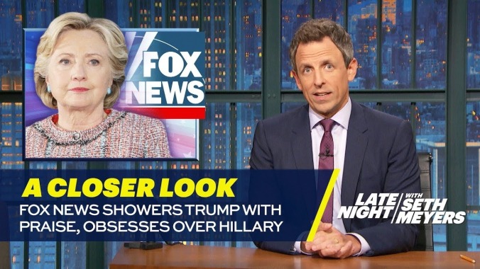 Seth Meyers takes a closer look at Fox News’ desperate Trump-Russia distraction tactics