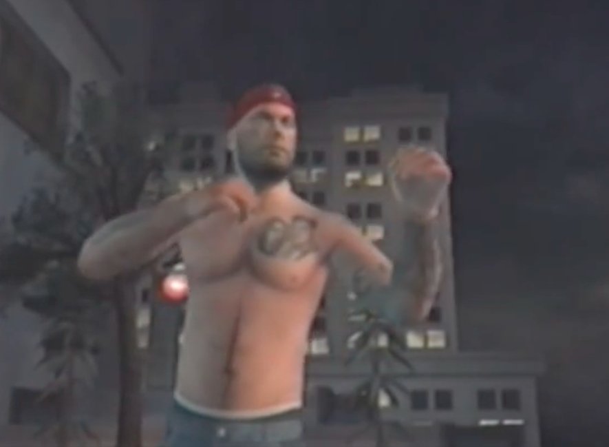 Never forget they made a Fight Club video game in which Fred Durst was a playable character