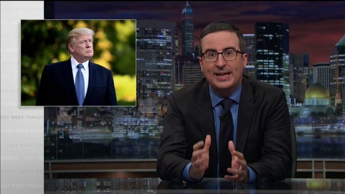 John Oliver states the obvious, calls Trump's Puerto Rico response "horribly racist"