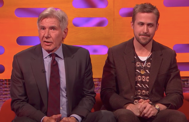 Harrison Ford can't stop owning Ryan Gosling