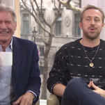 Watch Harrison Ford express actual, human joy as an interview goes off the rails