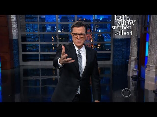 Stephen Colbert calls Trump the second disaster to hit Puerto Rico