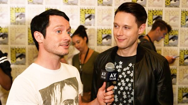 Elijah Wood and his Dirk Gently co-stars don't buy any of that psychic mumbo jumbo
