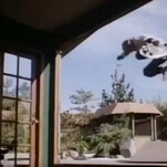 How did Gleaming The Cube get a skateboard to break a pane of glass?