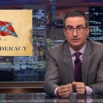 John Oliver refutes all your racist relatives’ Confederate statue arguments on Last Week Tonight