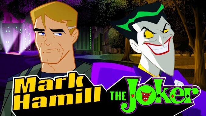 Mark Hamill's Joker kidnaps Mark Hamill, voice actor, in a fun new Justice League Action short