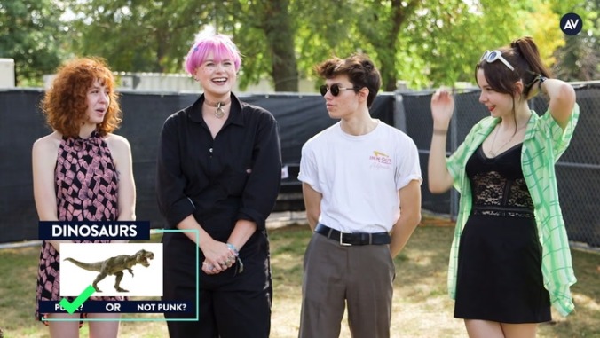 The Regrettes aren't sure whether Avril Lavigne is punk