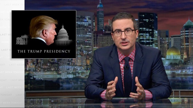 In his last show of 2017, John Oliver leaves us with hope, a warning, and Mr. Nutterbutter