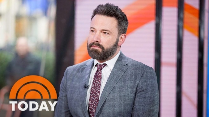 Ben Affleck's Justice League promo tour keeps turning into The Harvey Weinstein Show