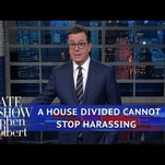 Stephen Colbert talks Al Franken, Roy Moore, other disappointing buttholes