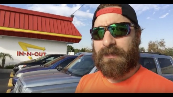 Baked Alaska responds to Twitter ban by live-streaming additional humiliations in a fast food parking lot