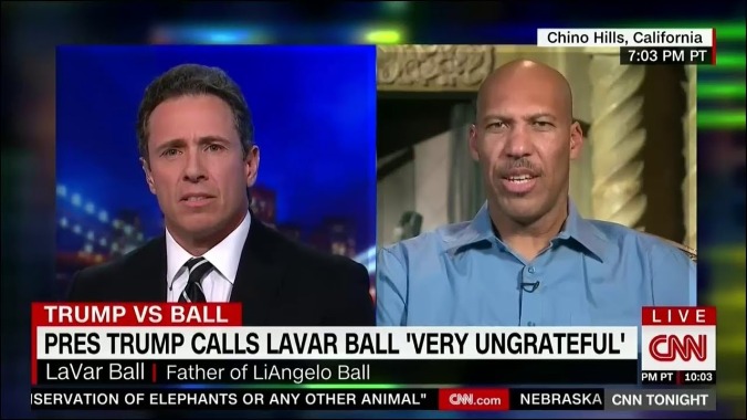 The Donald Trump-LaVar Ball beef has devolved into absolute nonsense