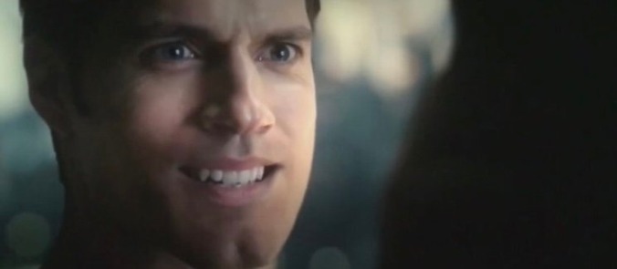 Let us now gaze upon Superman's fucked-up, mustache-free upper lip