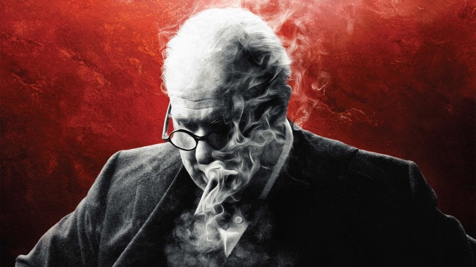 Gary Oldman struggles to lead Joe Wright’s eye-catching Darkest Hour