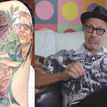 Jeff Goldblum rates Jeff Goldblum tattoos on a scale of 10 possible Goldblums