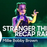 Millie Bobby Brown drops the mic on a pretty killer Stranger Things recap rap