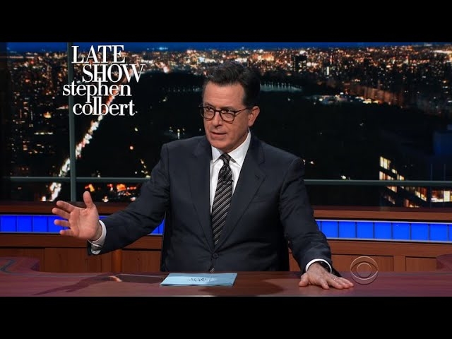 On The Late Show, Stephen Colbert won’t compromise in calling out John Kelly’s ahistorical bullshit 