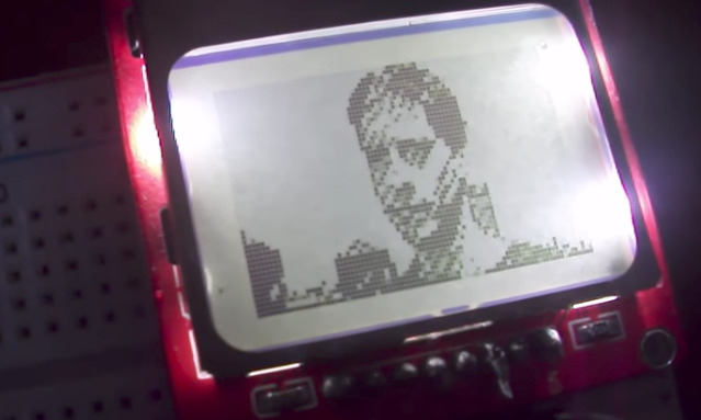 Here’s 2002’s Spider-Man playing on an era-appropriate cellphone