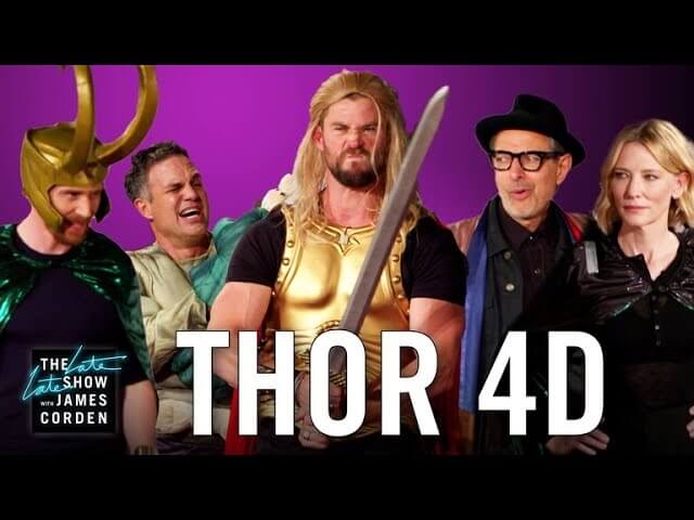 Thor: Ragnarok cast stages live performance that's almost as good as the real thing 