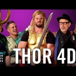 Thor: Ragnarok cast stages live performance that's almost as good as the real thing 