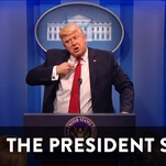 Lewis Black and Keith Olbermann invade Donald Trump's mind on the season finale of The President Show 