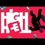 Satan is a drug lord
in the super stylish, super hard shooter High Hell