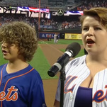 Check out Stranger Things’ Gaten Matarazzo and his sister slaying the national anthem