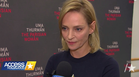 Uma Thurman's response to a question about sexual misconduct is absolutely blistering