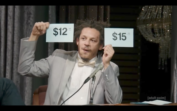 Eric Andre's nearest comedic equivalent may be Bugs Bunny