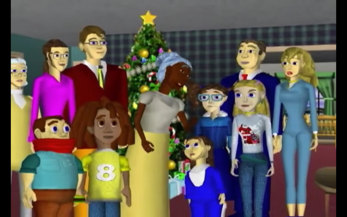 Spread some holiday fear with this horrific 2002 computer-animated Christmas special