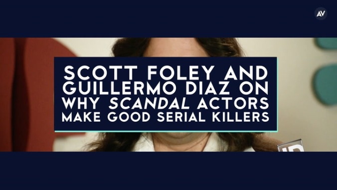 Scott Foley and Guillermo Diaz on why Scandal actors make such good serial killers