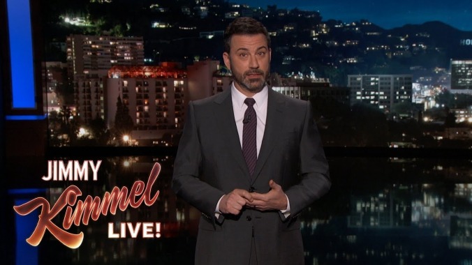 Jimmy Kimmel contemptuously accepts Roy Moore’s tough-guy invitation to come to Alabama