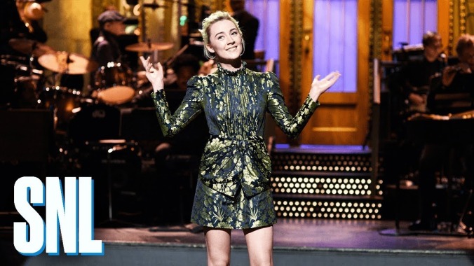 Saoirse Ronan's effortless charm buoys a fine Saturday Night Live