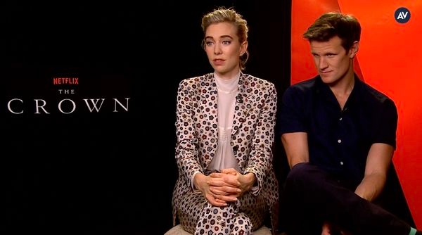 The Crown’s Matt Smith and Vanessa Kirby on the burdens of being royal