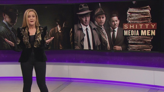 Samantha Bee posits that, just maybe, “shitty media men” couldn’t fairly cover Hillary Clinton