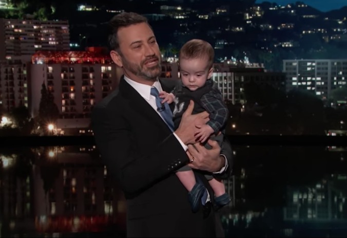 Jimmy Kimmel brings his son on the show after his 2nd heart surgery