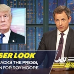 On election eve, Seth Meyers urges Alabamians to reject someone as wildly unfit for office as Donald Trump