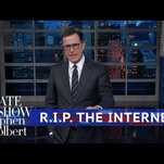 Stephen Colbert mourns net neutrality—and that feeling of hope after Roy Moore's defeat