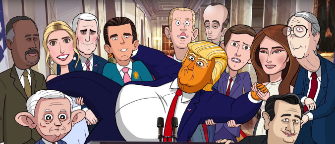 Stephen Colbert's Trump cartoon gets a teaser trailer