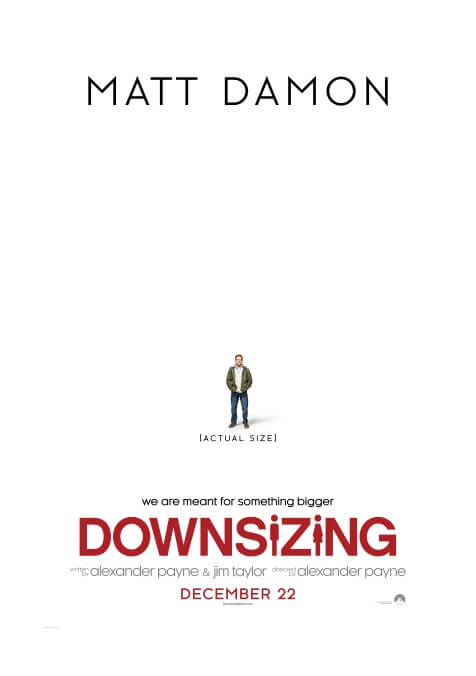 Alexander Payne thinks too small with his Matt Damon shrinking comedy Downsizing