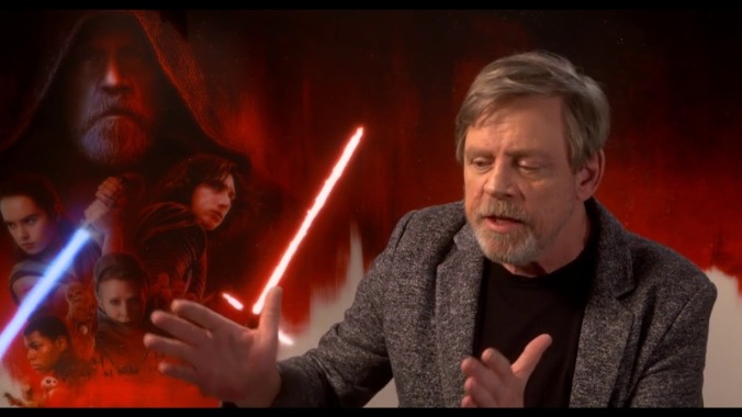 Watch Mark Hamill reject and then accept The Last Jedi’s version of Luke Skywalker in 1 minute