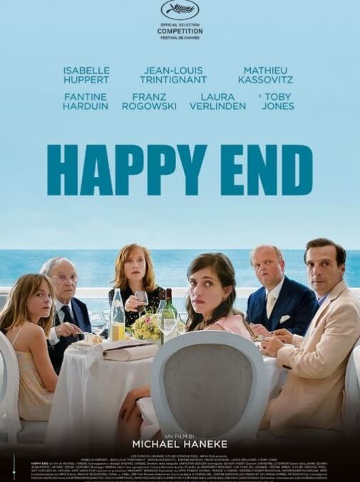 Just in time for Christmas, Happy End offers the grueling greatest hits of Michael Haneke