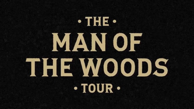 Justin Timberlake going on tour with some trees and some wolves or some shit