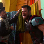 There was a lot of dancing on the Thor: Ragnarok set, most of it good