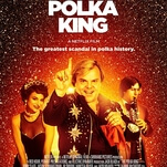 Jack Black and Jenny Slate can’t find the satire in The Polka King’s goofy true crime