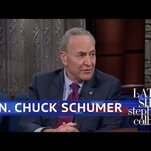 Senator Chuck Schumer tells Stephen Colbert that, yeah, of course Donald Trump's a racist