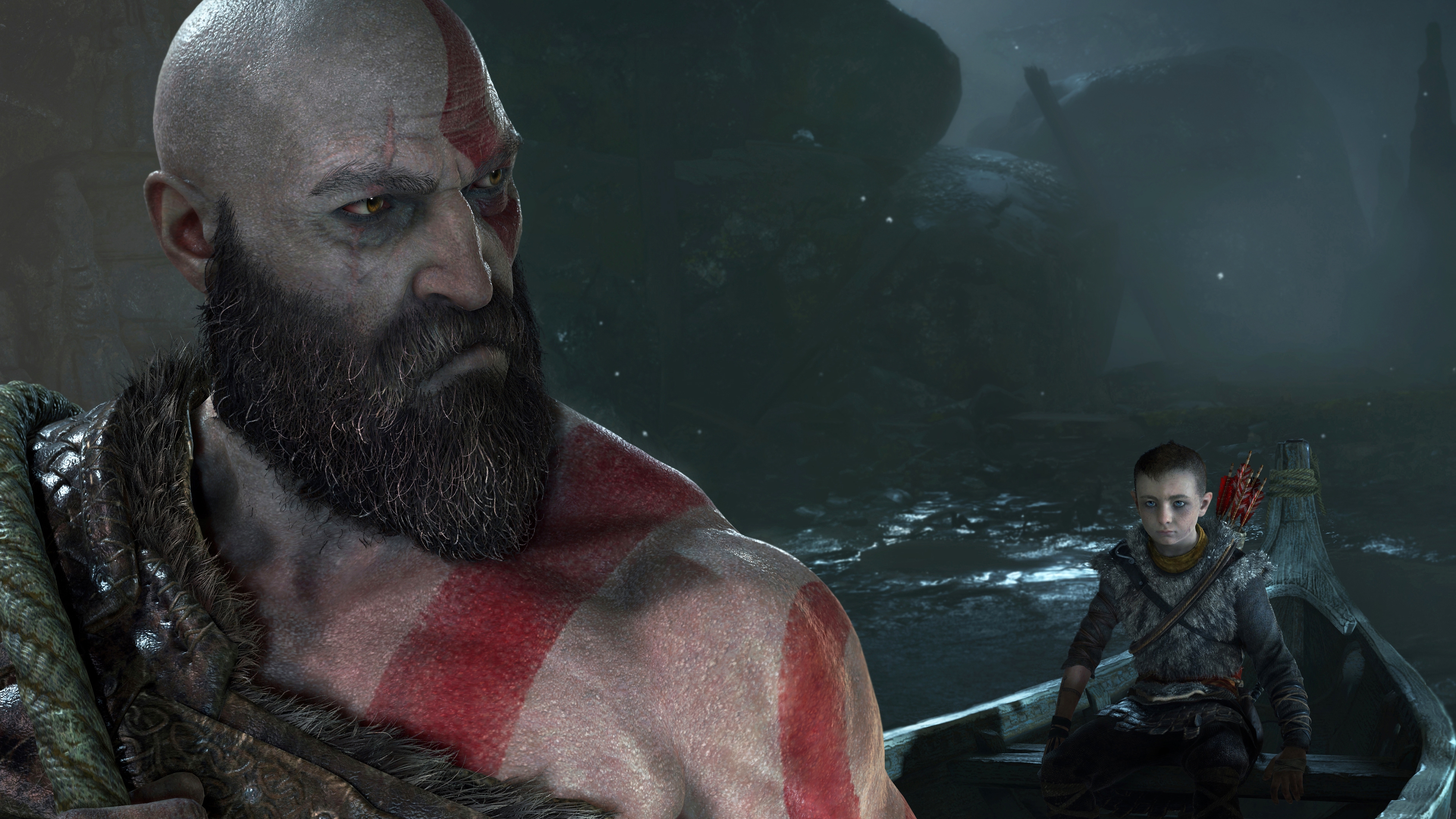 Kratos
and son find adventure, a release date in new God Of War
trailer