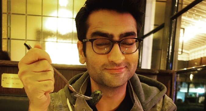 Kumail Nanjiani celebrates his Oscar nomination with some food he hates