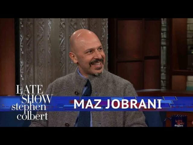 Comedian Maz Jobrani says a firm "no thanks" to Trump's Iran help on The Late Show